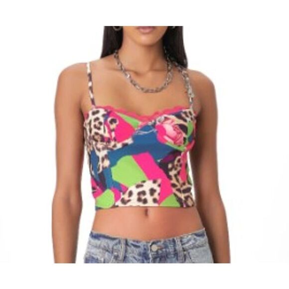 The Kript Nerida Corset Top NWT Sz. M - Picture 1 of 8